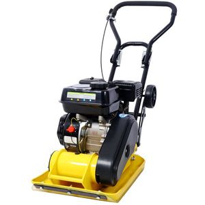 7.0HP MAX Gas Plate Compactor 5500VPM 20 X 14 Inch Built-in Wheel EPA Compliant High Vibration Compaction Force - Product Image 5