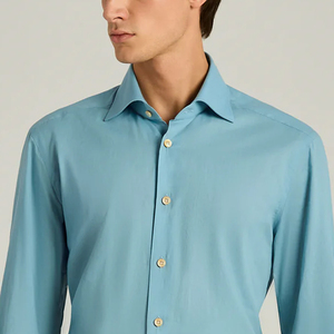 rend Driven Men Casual Wear Tee With Button <b>Down</b> Detail And Sleek Collar Solid Color / Logo Designing Casual Outdoor Streetwear - Product Image 2