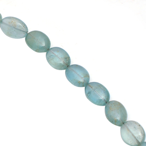 Natural Aquamarine Classic Strand <b>Bracelet</b> 925 Sterling Silver Smooth Gemstone Handmade High Quality Unique Design Anniversary - Product Image 3