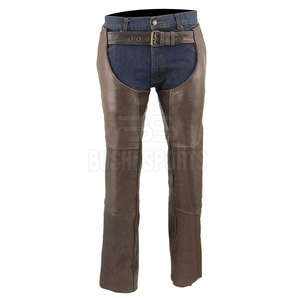 Service OEM : Chaps en cuir pleine fleur de qualité supérieure, conçus pour un confort durable et un attrait élégant. - Product Image 2