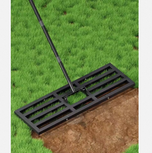 Powder Coated Lawn Leveling Rake with Handle <b>Fabrication</b> <b>Services</b> Product lawn Heavy Duty Powder Coated Lawn Leveling Rake - Product Image 6