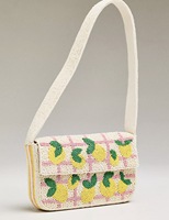 Tas Bordir Gaya Bohemian Modern India untuk Musim Panas, Tas Selempang Berhias Manik-Manik Buatan Tangan Desainer, Ringan, Kapasitas Besar, Tas Wanita
