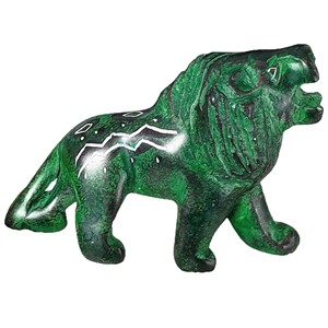 Sculpture de tête de lion en pierre, statue de jardin, vente en gros, Moradabad, Inde - Product Image 5