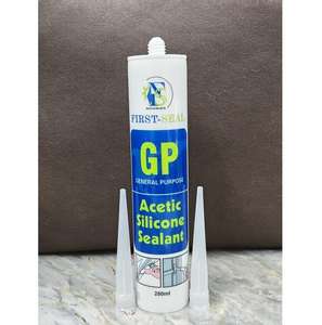 Scellant silicone en cartouche 280 ml, type acétique, pour travaux d'étanchéité et d'assemblage intérieurs et extérieurs. - Product Image 5