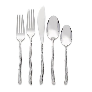 ชุดช้อนส้อมโลหะขายส่ง รูปทรงและขนาดตามสั่ง ชุดช้อนส้อมทำมือจากอินเดีย ดีไซน์หรูหรา ชุดช้อนส้อมโลหะคุณภาพดีที่สุด ผลิตจากเหล็กมิเรอร์สตีล - Product Image 1