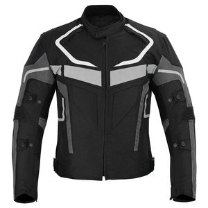 Blouson de moto pour homme à manches longues, coupe-vent, color-block, toutes saisons, vêtements de course, blouson de moto - Product Image 5