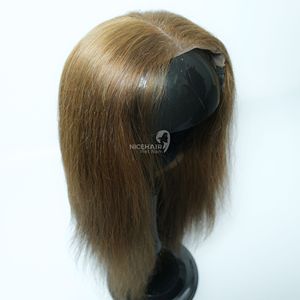 Perruque en dentelle de cheveux humains de haute qualité avec des cheveux bruts de couleur naturelle pour les femmes noires de l'usine alignée - Product Image 1