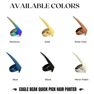 Outils pour extensions de cheveux, outil de séparation des cheveux pour l'index, outil de sectionnement réglable pour le tressage, pour salon de beauté, tresse à points - Product Image 6