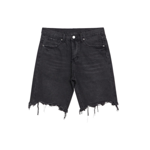 New Arrived High Quality Denim Shorts <b>Men's</b> Casual Vintage <b>Jeans</b> Shorts Hip Hop Streetwear Fashion With Pocket Design - Product Image 1