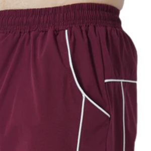 Pantalon de survêtement unisexe personnalisé taille haute jambe large, taille élastique, logo, respirant, séchage rapide, 100 % polyester, pour entraînement, gym, fitness - Product Image 6