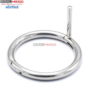 Anneau nasal pour bovins en acier inoxydable, accessoire d'élevage, antirouille, surface lisse sans bavures, sûr - Product Image 6