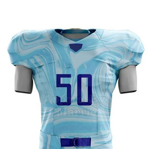 Uniforme americano con logotipo personalizado, adecuado para juegos en equipo, entrenamiento, práctica y partidos profesionales. - Product Image 3