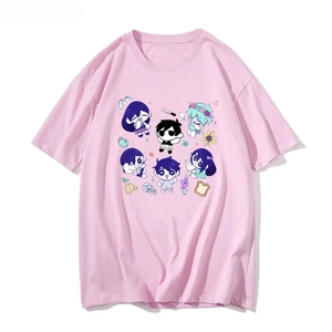 Camiseta de Moda para Mujer con Hombros Caídos, 100% Algodón, Tela de Alta Calidad, Transpirable, Cómoda, Ropa Casual de Verano - Product Image 5