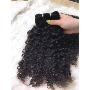 Meilleure qualité 100% brut cambodgien birman bouclés Remy cheveux naturels vietnamiens cheveux humains pour les femmes noires - Product Image 2