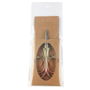 3.9 Inch Industrial Grade Stainless Steel Butterfly Sewing Shears Sharp Tip Smooth Edge Snipping Needlework Scissor Shear Tools - Product Image 5