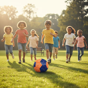 Balón de Fútbol Laminado de PU Regular con Logotipo Personalizado para Entrenamiento Escolar, Sesiones de Club o Actividades Deportivas en Clases de Educación Física - Product Image 3