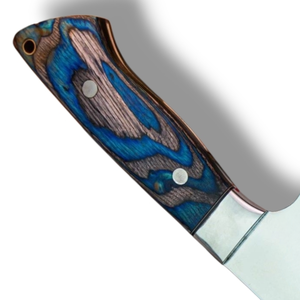 Cuchillos de Cocina Hechos a Mano con Mango Ergonómico de Madera y Hoja de Acero Pulido para Corte Profesional de Carne - Product Image 6