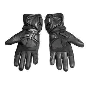 Guantes de Motocicleta de Alta Calidad, Transpirables, de Fibra de Carbono y Cuero, Resistentes al Viento y al Agua, con Calefacción, Cierre de Gancho y Bucle, para Dedos Completos - Product Image 5