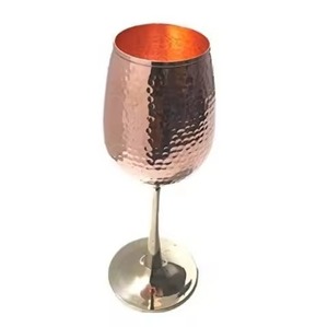 Modern Classic Brass/Copper <b>Goblet</b> <b>Wine</b> Chalice 301-450ml for Restaurant Hotel Bar Beverage Serving - Product Image 4