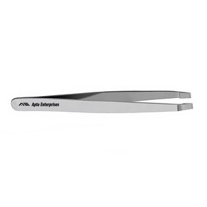 Pinza para Cejas de 4 Pulgadas con Punta Plana Clásica, Depiladora de Precisión, Pinza de Belleza de Acero Inoxidable, Estilo Alemán, Profesional - Product Image 3