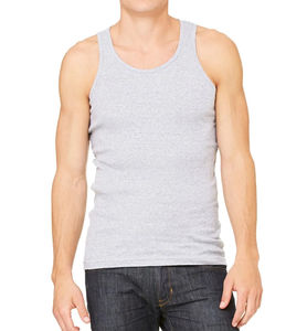 เสื้อกล้ามผู้ชายคุณภาพสูง แห้งเร็ว ผ้าฝ้าย 100% สีและขนาดปรับแต่งได้ ระบายอากาศดี เป็นมิตรกับสิ่งแวดล้อม ซักเครื่องได้ ไม่มีแขน - Product Image 5