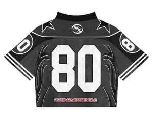 Camisetas de Fútbol Americano Retro de Estilo Urbano, 100% Poliéster, Sublimación, Diseño Personalizado, Secado Rápido - Product Image 6