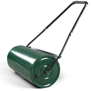 Rullo per Prato in Acciaio Resistente da 24 Pollici con Manico a U, Attrezzo da Giardino Verde per Riempire con Acqua o Sabbia - Product Image 1