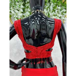 Beau Prêt-à-porter Lehenga Saree pour les Fêtes Autres Accessoires Ethniques - Product Image 1