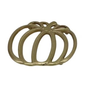 Salvamanteles Metálico Cuadrado con Diseño Abstracto de Ramas Orgánicas, Resistente al Calor, para Ollas y Sartenes, Salvamanteles Moderno y Contemporáneo - Product Image 3