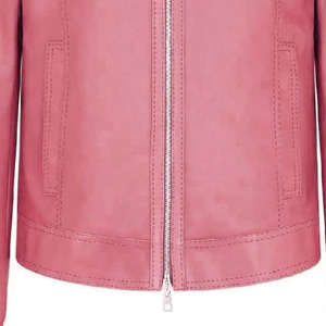 Solid Color Breathable Men Clothing <b>Leather</b> <b>Jacket</b> With Custom Private Label High Quality Casual Winter Style <b>Long</b> Sleeve Design - Product Image 2