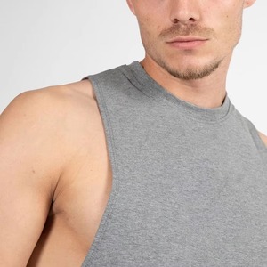 Ropa de gimnasio transpirable de secado rápido, camiseta sin mangas para hombre hecha en Pakistán, ropa de entrenamiento, camiseta sin mangas personalizada para hombre - Product Image 5