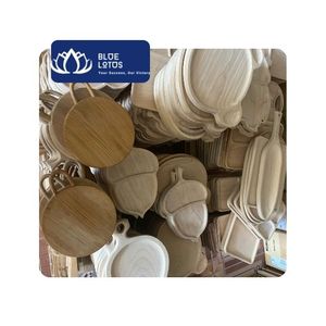[BÉST SELLER] Bandeja de Madera Pulida de Grado Comercial BLUE LOTUS FARM Glory Phan para Exhibición de Alimentos en Buffet, Servicio de Catering, Exportación - Product Image 1