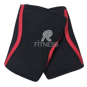 Genouillère de compression en néoprène pour haltérophilie et powerlifting, soutien de haute qualité, personnalisable - Product Image 1