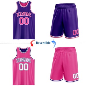 Camiseta de Baloncesto Sublimada de Diseño Vintage, Nombre del Equipo 00, Rosa Morado, Unisex, Sin Mangas, Secado Rápido, Ropa Deportiva para Adultos, Todas las Temporadas - Product Image 2