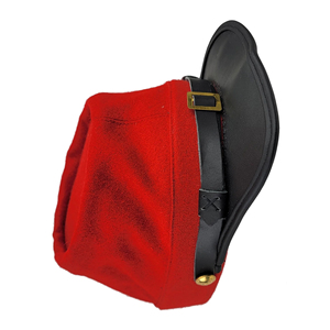 Cavalry French Kepi Forage Cap Reproduction <b>White</b> Golden Embroidery All Sizes Bummers <b>Hats</b> - Product Image 3