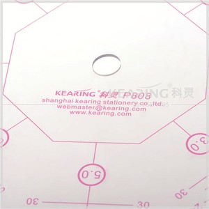 Kearing-Regla octogonal de plástico con forma de chismes, Impresión de sándwich, tamaño de medición, grado, diseño de moda, costura artesanal # P808 - Product Image 5