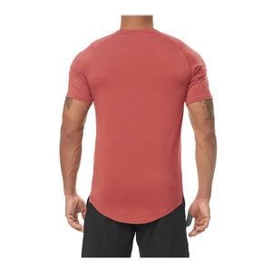 T-shirts à manches courtes pour hommes en promotion, logo personnalisé imprimé, 100% coton, coupe ample, taille personnalisée OEM - Product Image 3