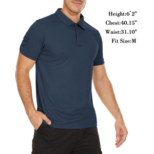 Camisas Polo a Rayas para Hombre, de Lujo, Transpirables, Casuales, de Alta Calidad, con Logotipo Personalizado, Tallas Grandes - Product Image 3