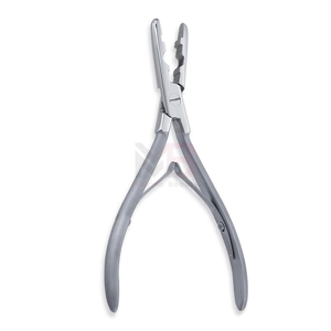 Pinza Profesional de Acero Inoxidable con Logotipo Personalizado para Extensiones de Cabello, Pinza para Aplicación de Tramas, Cierre de Micro Anillas - Product Image 2