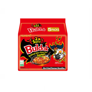 Prix d'usine, haute qualité, Samyang Buldak Ramen Hot Chicken 2x Spicy 140g, nouilles instantanées, nourriture coréenne, fournisseur en gros pour l'exportation ! - Product Image 6
