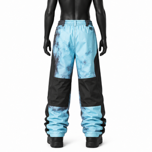 Pantalons de snowboard amples pour hommes et femmes, imperméables, coupe-vent, isolés, pantalons de ski surdimensionnés, coupe ample, vêtements de sport d'hiver pour l'extérieur - Product Image 3