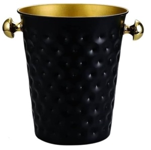Cubo de Hielo con Acabado Antiguo para Hoteles, Enfriador de Champán de Estilo Moderno, Cubo de Hielo para Cerveza, Vino y Bebidas - Product Image 4
