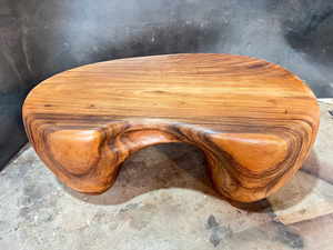 Wholesale Modern Solid Wood Coffee Table Living Room Handmade Natural Wood Eco-Friendly Durable Decor Unique Design - Product Image 6