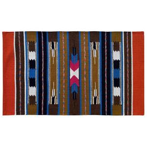 Kilim dhurrie พรมผ้าฝ้ายขนาด50x75ซม. ชุดพรมสำหรับทางเข้าในร่มหรือพื้นที่นั่งสมาธิอเนกประสงค์สำหรับบ้านหรือสำนักงาน - Product Image 3