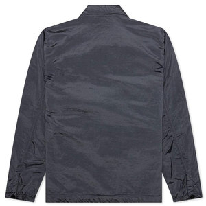 เสื้อแจ็คเก็ตผู้ชายแบบคอตั้ง แบรนด์ OEM รับทำโลโก้  ผ้าแคนวาสหนาบุซับในเรียบ กระเป๋าคาร์โก้  เสื้อโค้ช  เสื้อแจ็คเก็ตทำงานสำหรับผู้ชาย ดีไซน์เนอร์ - Product Image 2