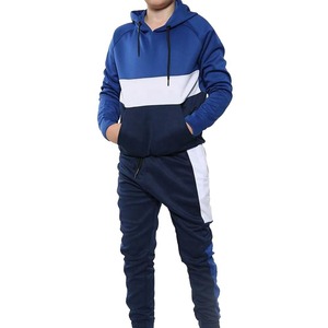 Ensemble de survêtement pour homme JACOMO APPAREL, sweat-shirt à capuche en polaire, pantalon, logo personnalisé, respirant, polyester/coton, ensemble de course printemps - Product Image 1