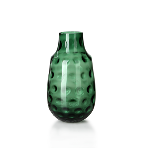 <strong>Pebble</strong> Pattern <strong>Glass</strong> <strong>Vase</strong> Emerald Green Home Decor Flower Container <strong>for</strong> Living Room Interior Modern Decorative <strong>Vase</strong> - Product Image 4