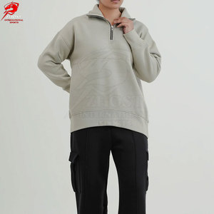 Sweat-shirts pour femmes à demi-zip, respirants, flexibles et chauds, pour les séances d'entraînement et les activités sportives. - Product Image 3
