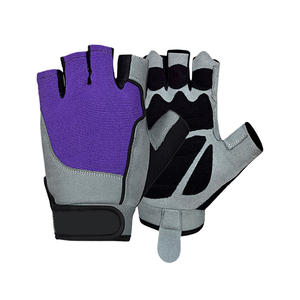Guantes de Gimnasio Ajustables para Entrenamiento, Guantes de Levantamiento de Pesas con Protección Antideslizante en la Palma - Product Image 1