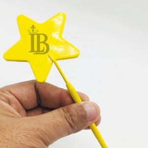Nuevos Espejos de Acero Inoxidable con Recubrimiento en Polvo Amarillo Estrella, Espejo para Pestañas, Novedades, Espejos Cosméticos Sostenibles de Visón en Oferta con Logo - Product Image 5